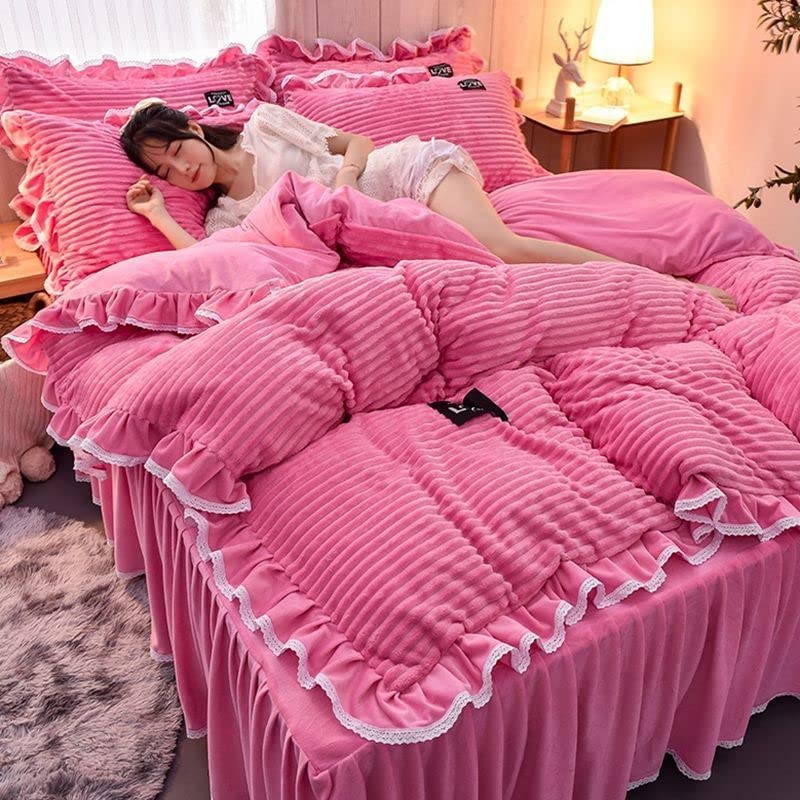 ピンク フリース ダブルカバーセット 【公式通販】